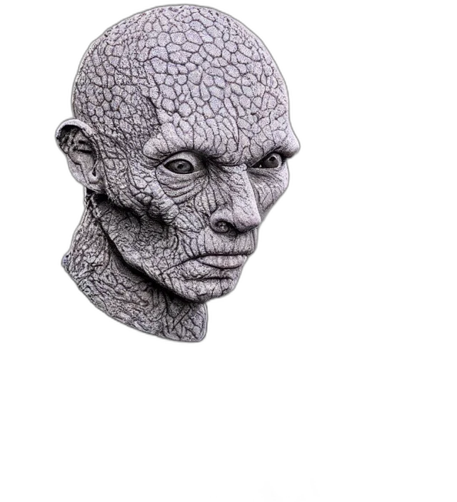 mask, face, creature, robot transparent PNG cut-out