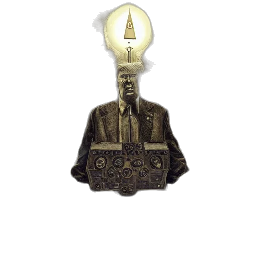 staff, crown, jewelry, concept art transparent PNG cut-out