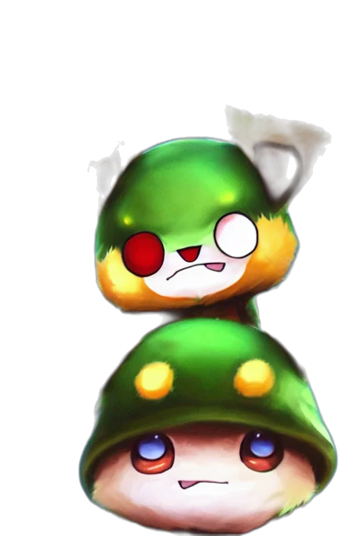 staff, creature, hat, animal transparent PNG cut-out