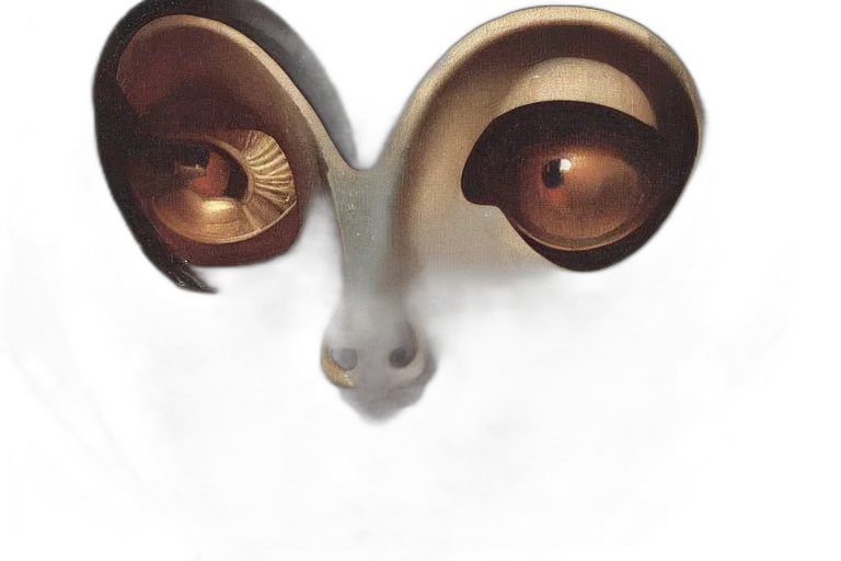 mask, robot, face, creature transparent PNG cut-out