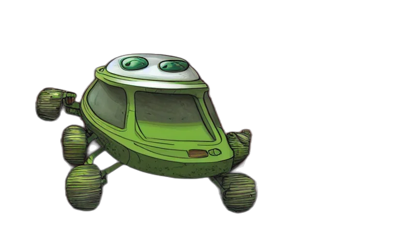 car, robot, creature, animal transparent PNG cut-out