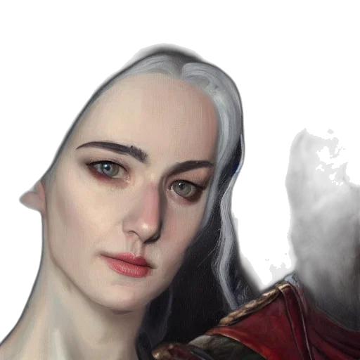 face, dragon, sword, fantasy art transparent PNG cut-out