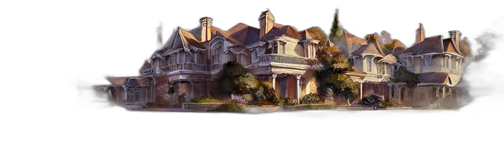 building, crown, concept art, photorealistic transparent PNG cut-out