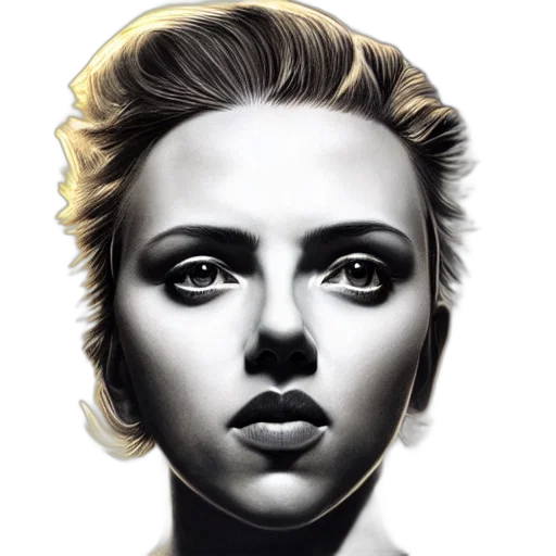 face, photorealistic, cartoon, comic book art transparent PNG cut-out