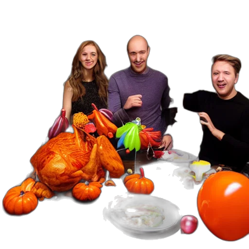 food, creature, family, balloon transparent PNG cut-out