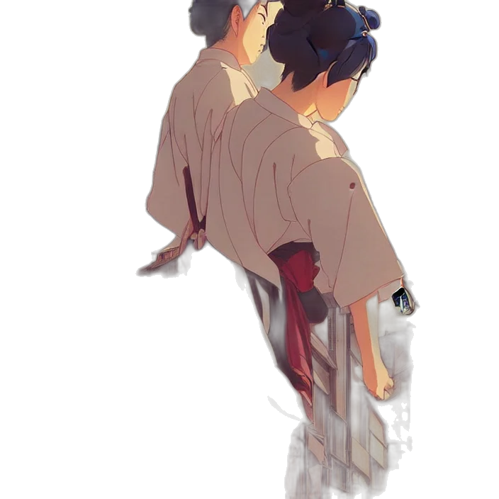 staff, weapon, sword, jacket transparent PNG cut-out
