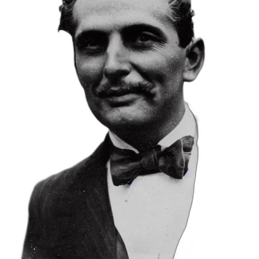 face, staff, mask, jacket, photorealistic, vintage, photo, man transparent PNG cut-out