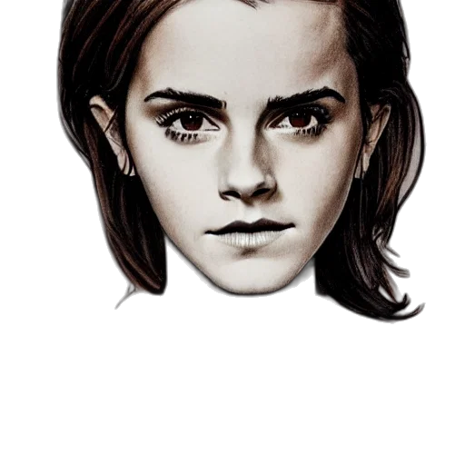 face, hair, mask, photorealistic, cartoon, concept art, comic book art, emma transparent PNG cut-out