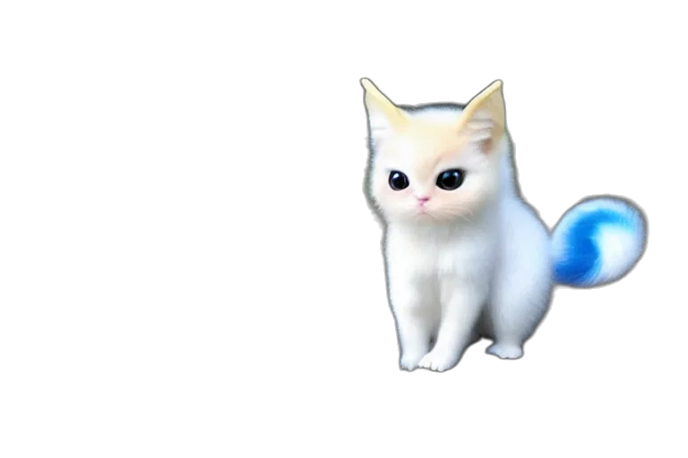 animal, staff, creature, weapon, 3d render, concept art, pixel art, vaporwave transparent PNG cut-out