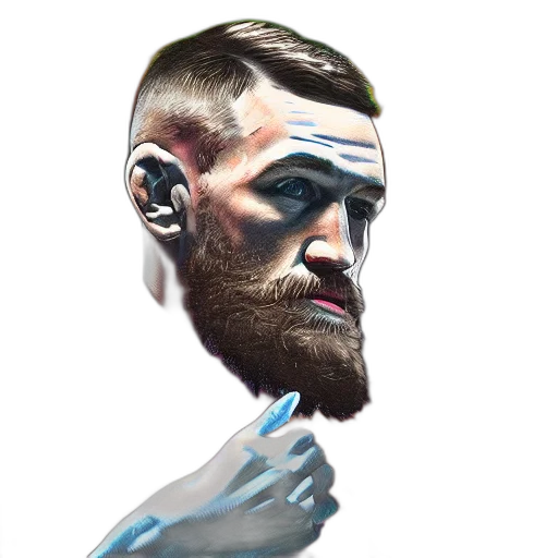 face, mask, photorealistic, concept art transparent PNG cut-out