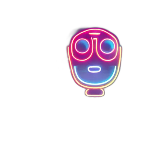 mask, robot, face, staff transparent PNG cut-out
