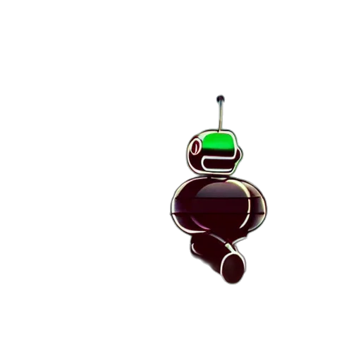 robot, staff, jewelry, weapon, pixel art, 3d render, concept art, cyberpunk transparent PNG cut-out