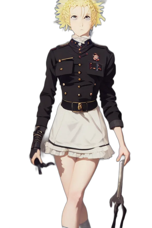 staff, jacket, dress, weapon transparent PNG cut-out