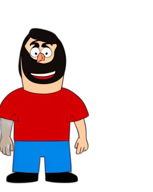 face, mask, creature, hair transparent PNG cut-out