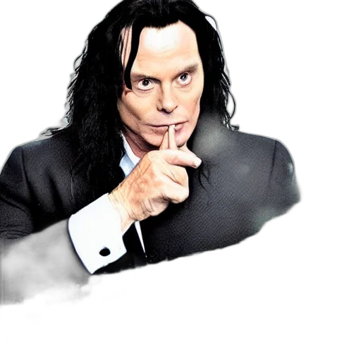 hair, face, photorealistic, cartoon transparent PNG cut-out
