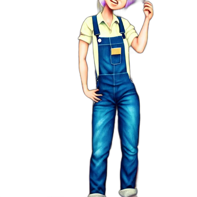 staff, cartoon, pixel art, concept art, anime, pastel, full, body transparent PNG cut-out