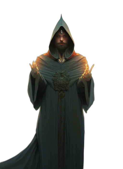 staff, jacket, sword, concept art transparent PNG cut-out