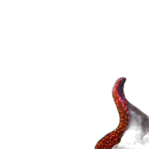 dragon, animal, creature, staff transparent PNG cut-out