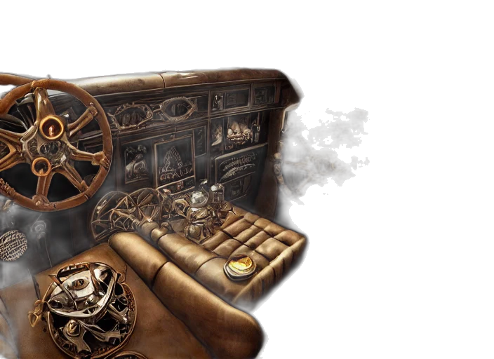 furniture, weapon, car, concept art transparent PNG cut-out