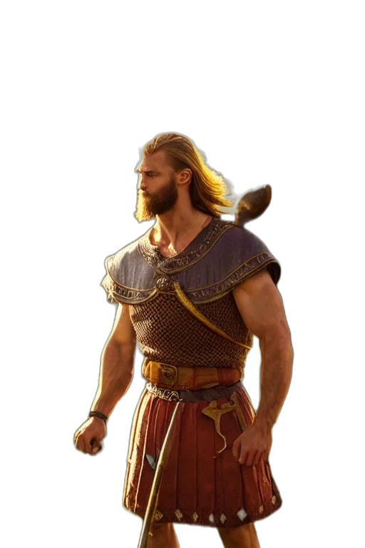 sword, staff, weapon, hair transparent PNG cut-out