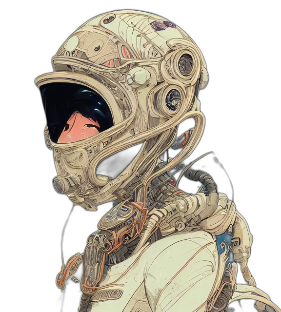 mask, robot, creature, face transparent PNG cut-out