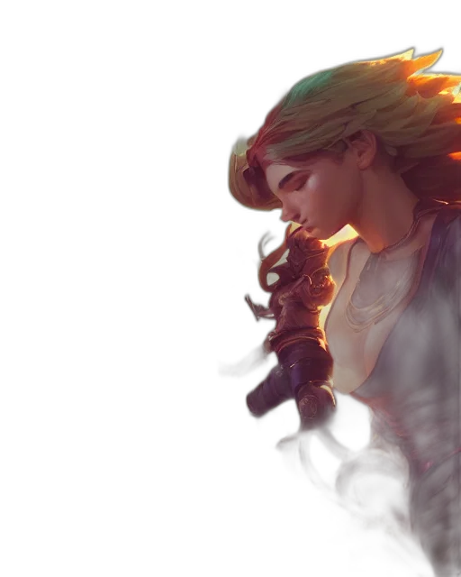 weapon, dragon, concept art, fantasy art, cyberpunk, comic book art, fire, outer space transparent PNG cut-out