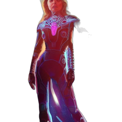 dress, concept art, comic book art, fantasy art transparent PNG cut-out