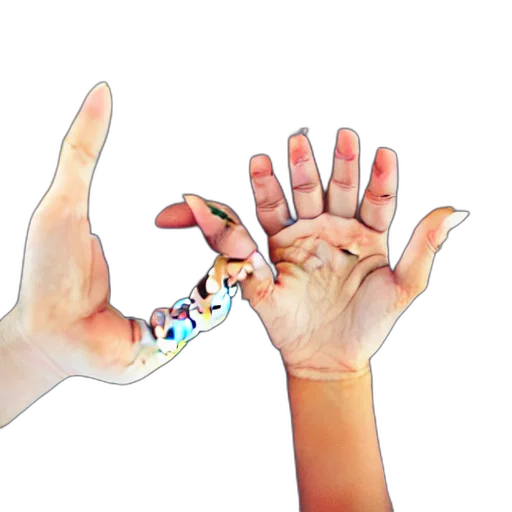 jewelry, weapon, staff, 3d render transparent PNG cut-out