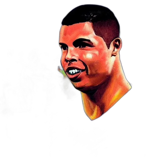 face, photorealistic, watercolor, cartoon transparent PNG cut-out