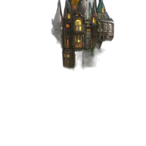 building, weapon, staff, crown transparent PNG cut-out