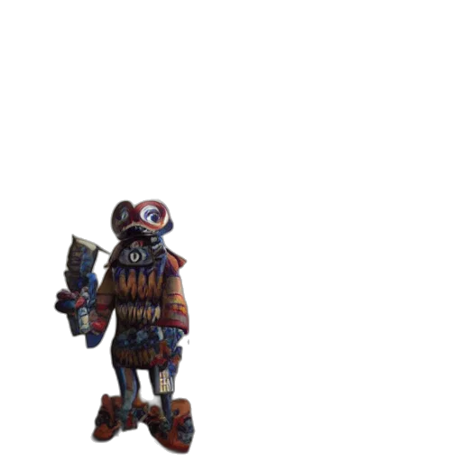 robot, weapon, staff, creature transparent PNG cut-out