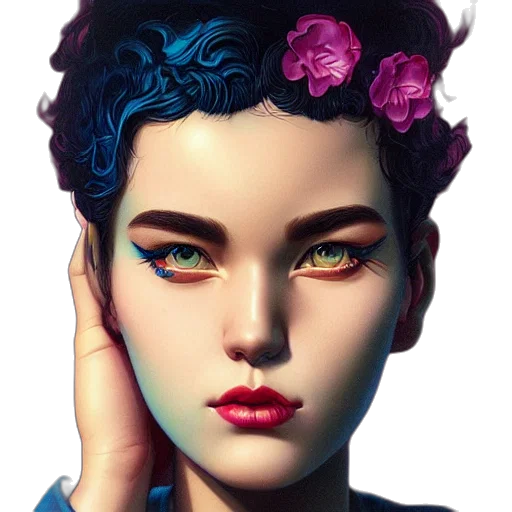 face, crown, mask, jewelry transparent PNG cut-out