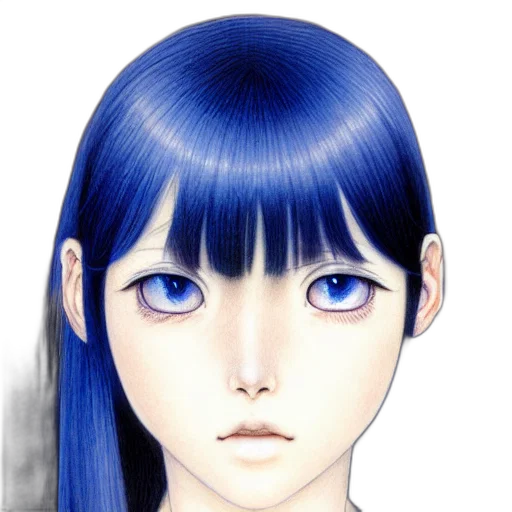 face, mask, hair, staff transparent PNG cut-out