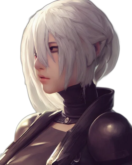 face, robot, mask, crown, concept art, fantasy art, cyberpunk, pixel art transparent PNG cut-out