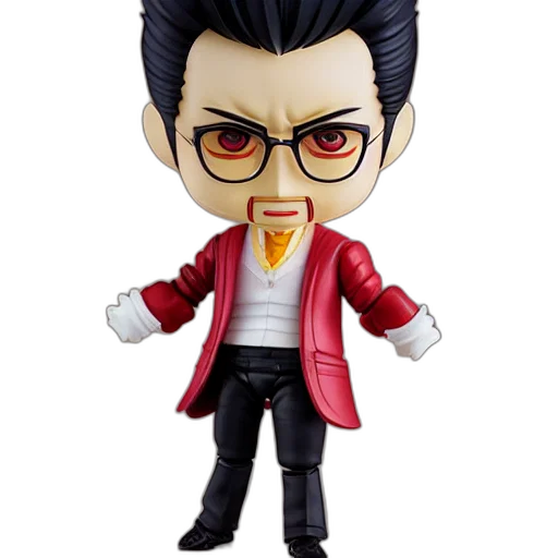 cartoon, goro, majima, yakuza transparent PNG cut-out