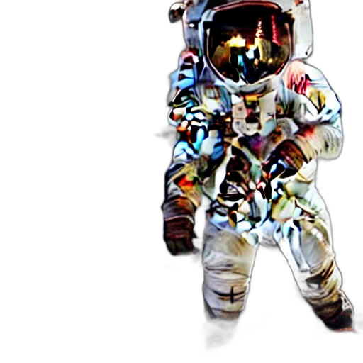 robot, jacket, staff, mask transparent PNG cut-out