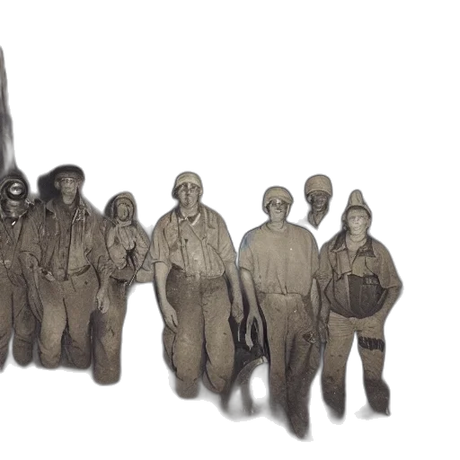 staff, mask, concept art, 3d render, diverse, group, alienated, mine transparent PNG cut-out