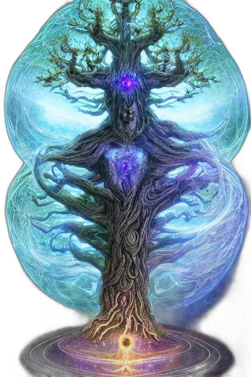tree, crown, jewelry, fantasy art transparent PNG cut-out
