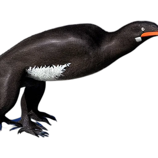 animal, creature, staff, concept art, 3d render, photorealistic, pengiunz, riding transparent PNG cut-out