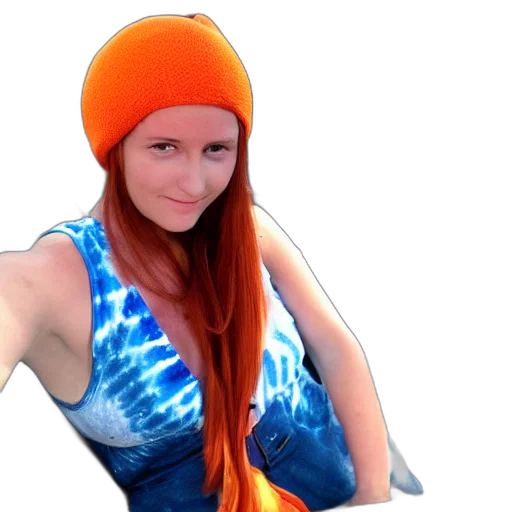 hat, dress, jacket, staff transparent PNG cut-out