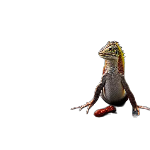 animal, dragon, creature, staff, 3d render, concept art, photorealistic, fantasy art transparent PNG cut-out