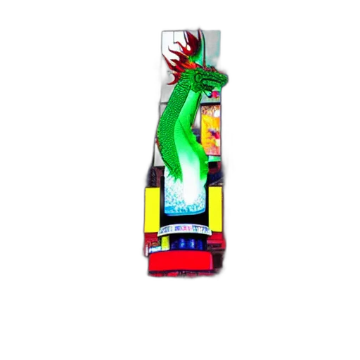 bottle, dragon, weapon, staff transparent PNG cut-out