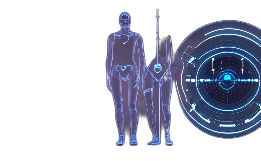 concept art, blue, human, performance transparent PNG cut-out