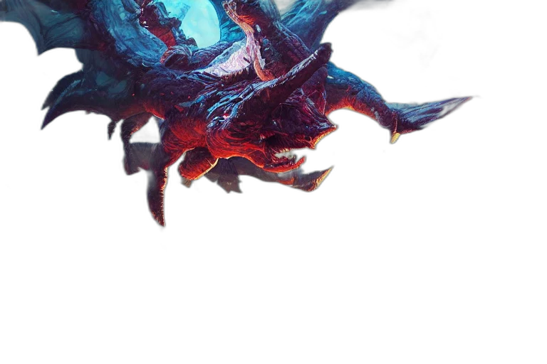 dragon, creature, animal, mask transparent PNG cut-out