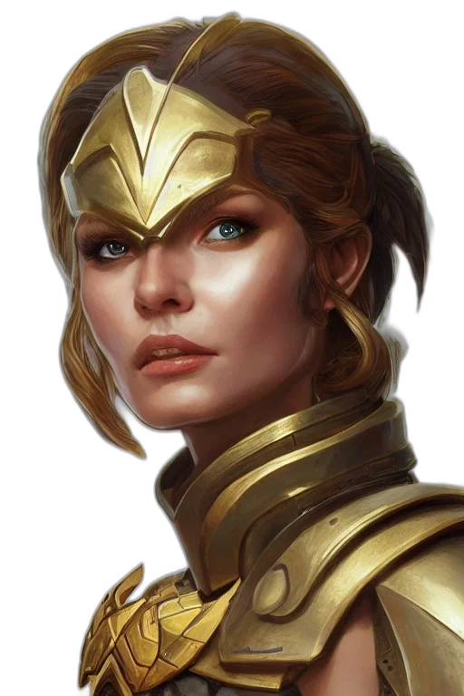 crown, face, jewelry, staff, fantasy art, concept art, comic book art, photorealistic transparent PNG cut-out