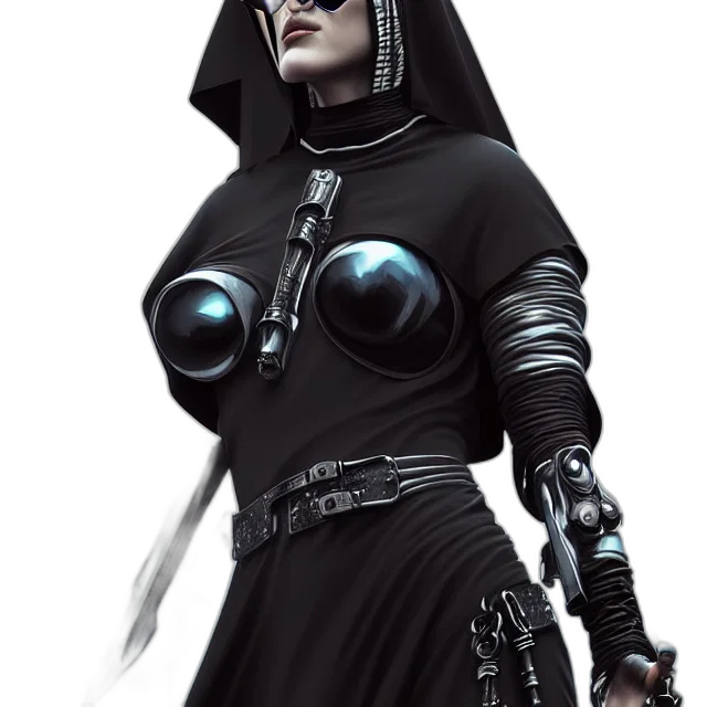 staff, sword, weapon, concept art, fantasy art, comic book art, cyberpunk, dark transparent PNG cut-out