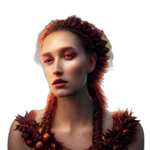 crown, face, jewelry, hair transparent PNG cut-out