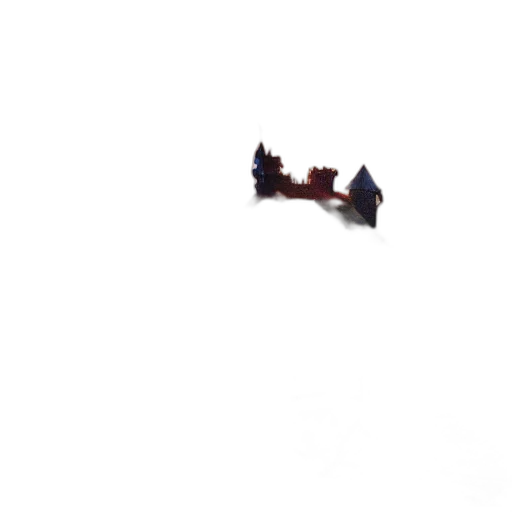 dragon, creature, animal, robot, 3d render, outer space, fog, snow transparent PNG cut-out