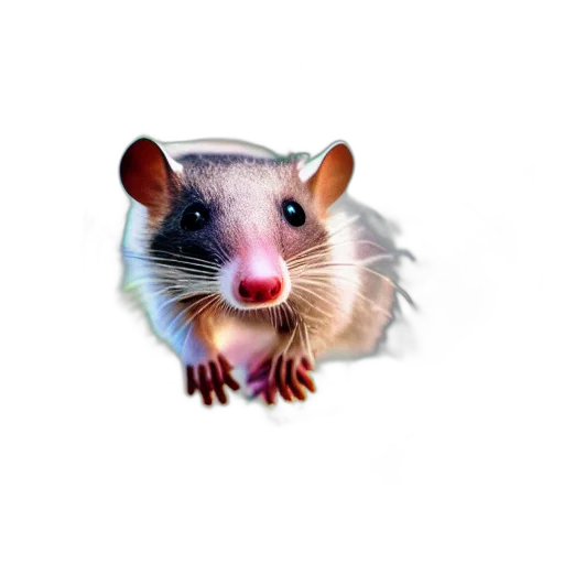 animal, creature, staff, face, photorealistic, 3d render, concept art, watercolor transparent PNG cut-out
