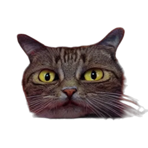 animal, face, hat, creature transparent PNG cut-out
